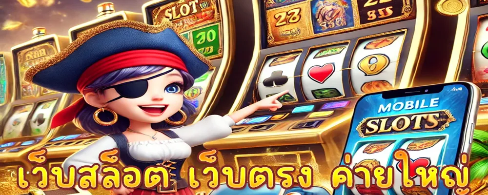 เว็บสล็อต เว็บตรง ค่ายใหญ่